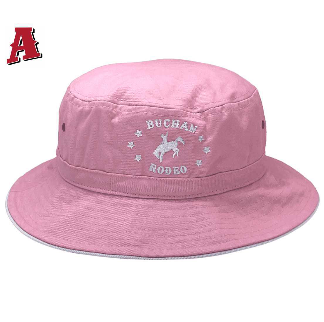 Buchan Rodeo Buchan South VIC Aussie Bucket Hat One Size Fits All with Adjustable Toggle Crown and Optional Size Brim 5cm-7.5cm