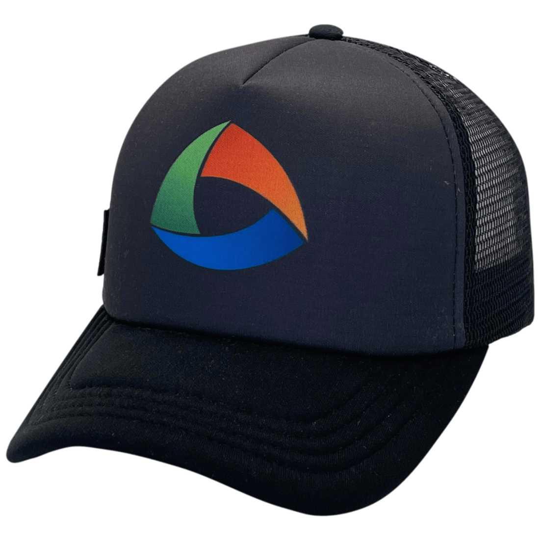 Core Project HP Aussie Foamie Trucker Hat with sublimated print Black
