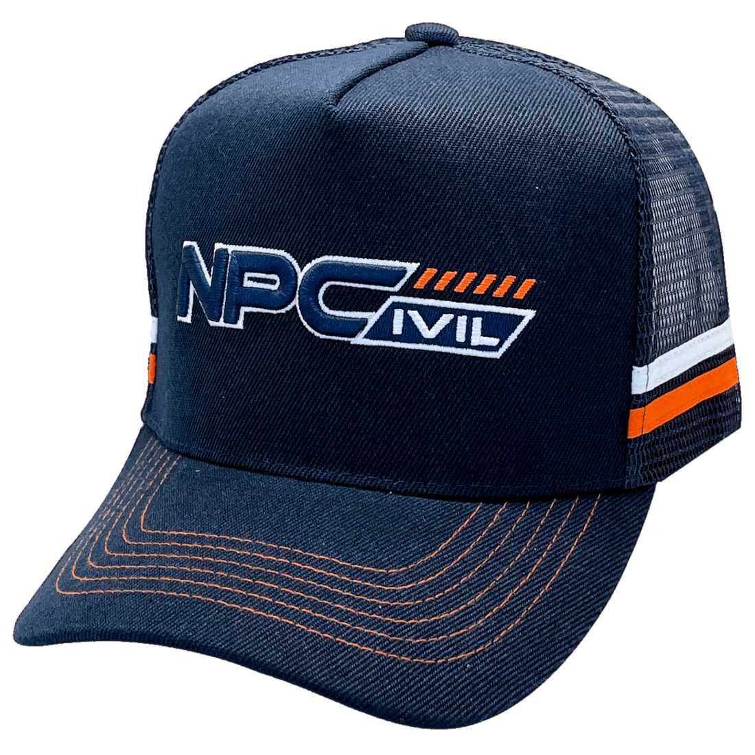NPCivil-Northern Pavment Consultants HP Midrange Aussie Trucker Hat