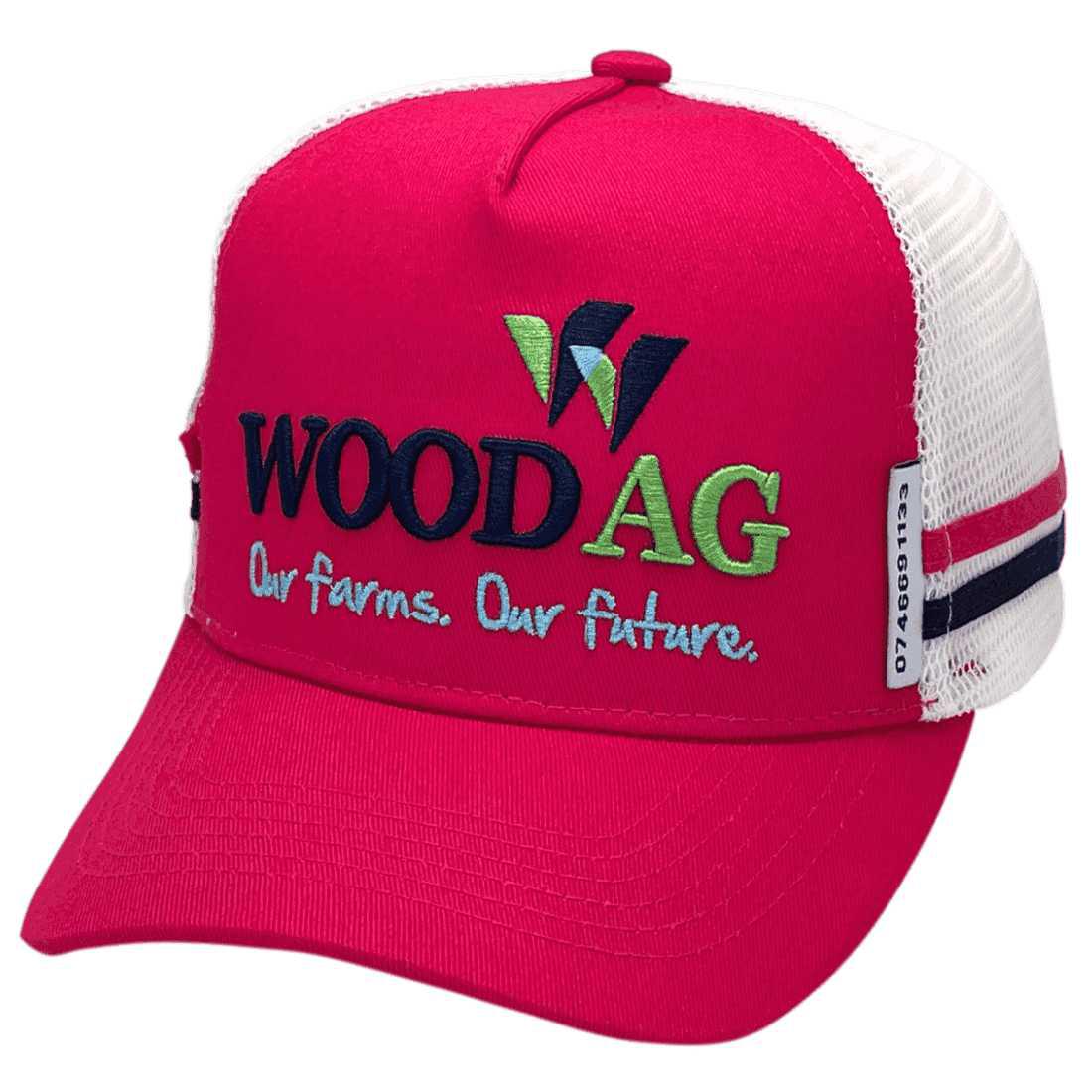 Wood Ag Chinchilla Qld Basic Aussie Trucker Hat