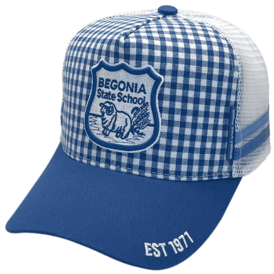 Begonia State School Midrange Aussie Trucker Hat2
