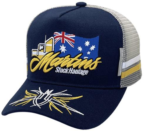 Power Ath 450 Martins Stock Haulage Personalised Hats Australia