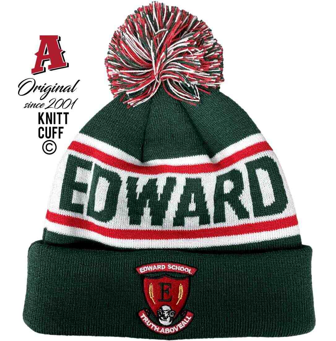 Edward Public School Deniliquin, NSW Beanie Aussie Trucker Hats One Size Fits All with Roll-up cuff or Longline