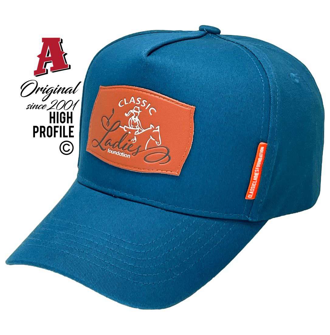 Classic Ladies Foundation Moama NSW 2731 Power Trucker Aussie Trucker Hats Australian HeadFit Crown snapback rear closure teal Local Events